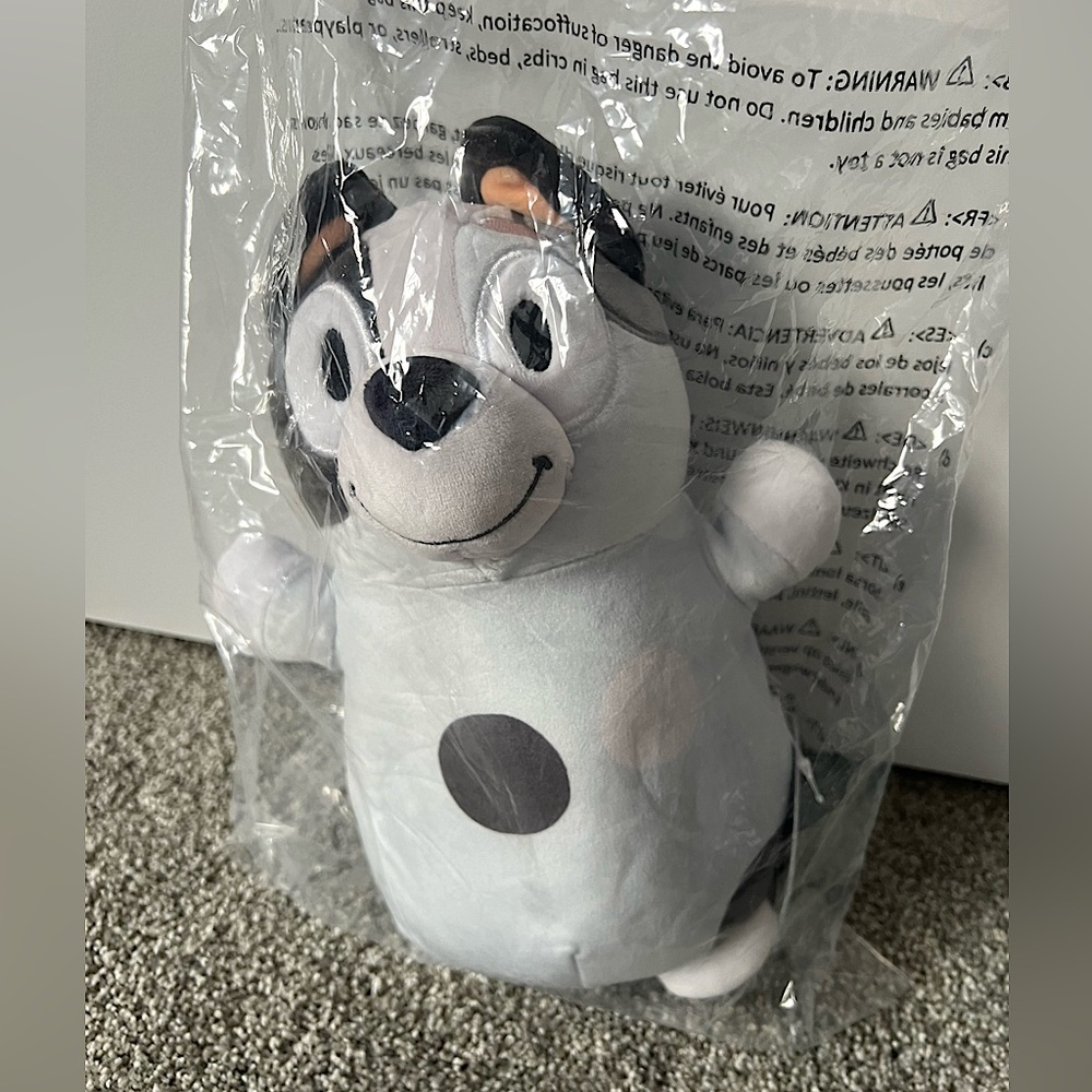 Bluey Muffin HugMees Squishmallow